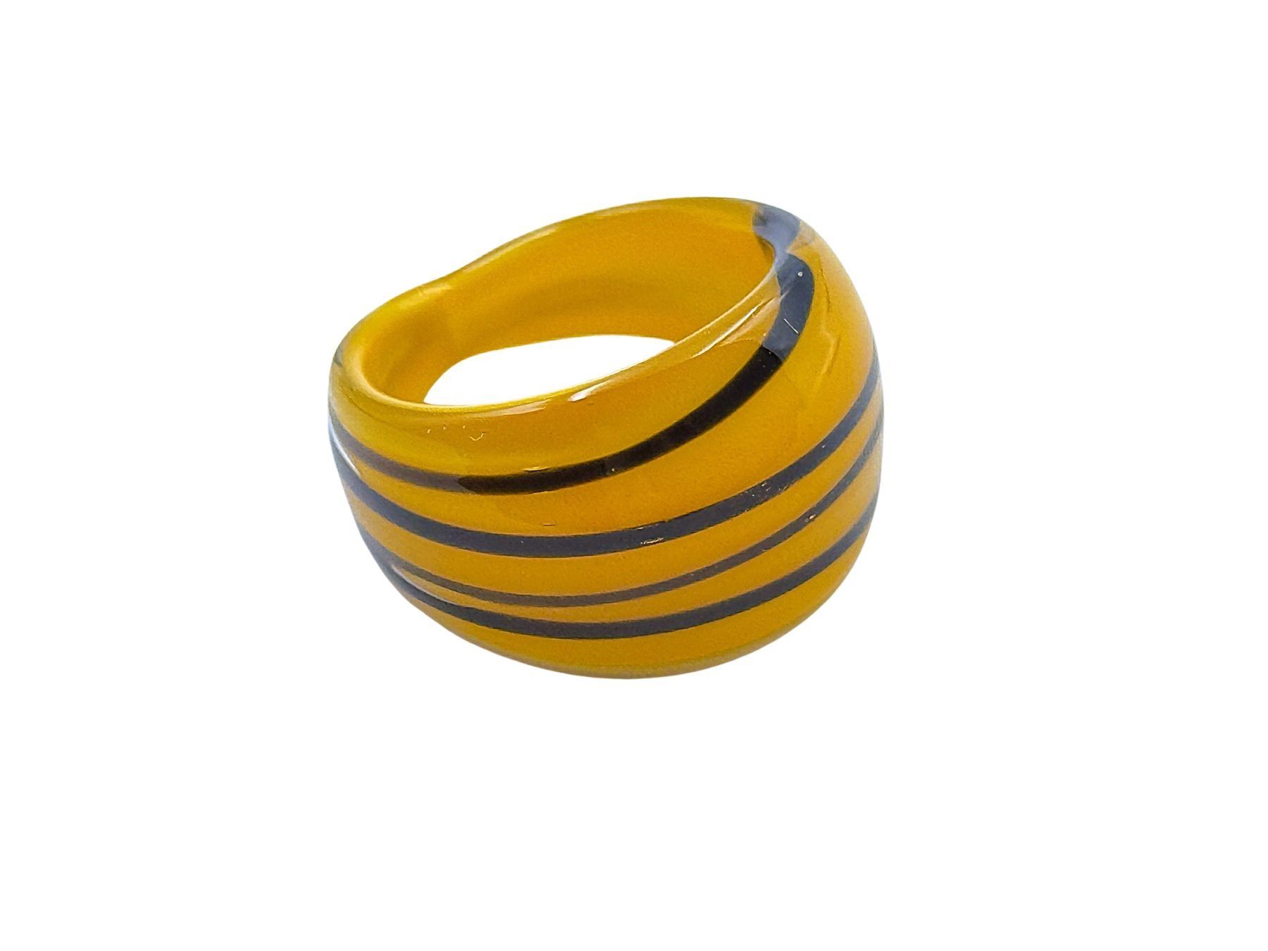 Murano Anelli: Ring Murano Glas G 54 Breite 14mm – Nuovo e nell'imballaggio originale da Oberkulm venduto da Murano-Schmuck 2