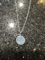 Swarovski Halskette mit Anker-Anhänger, Silber-Look ⚓️ (55