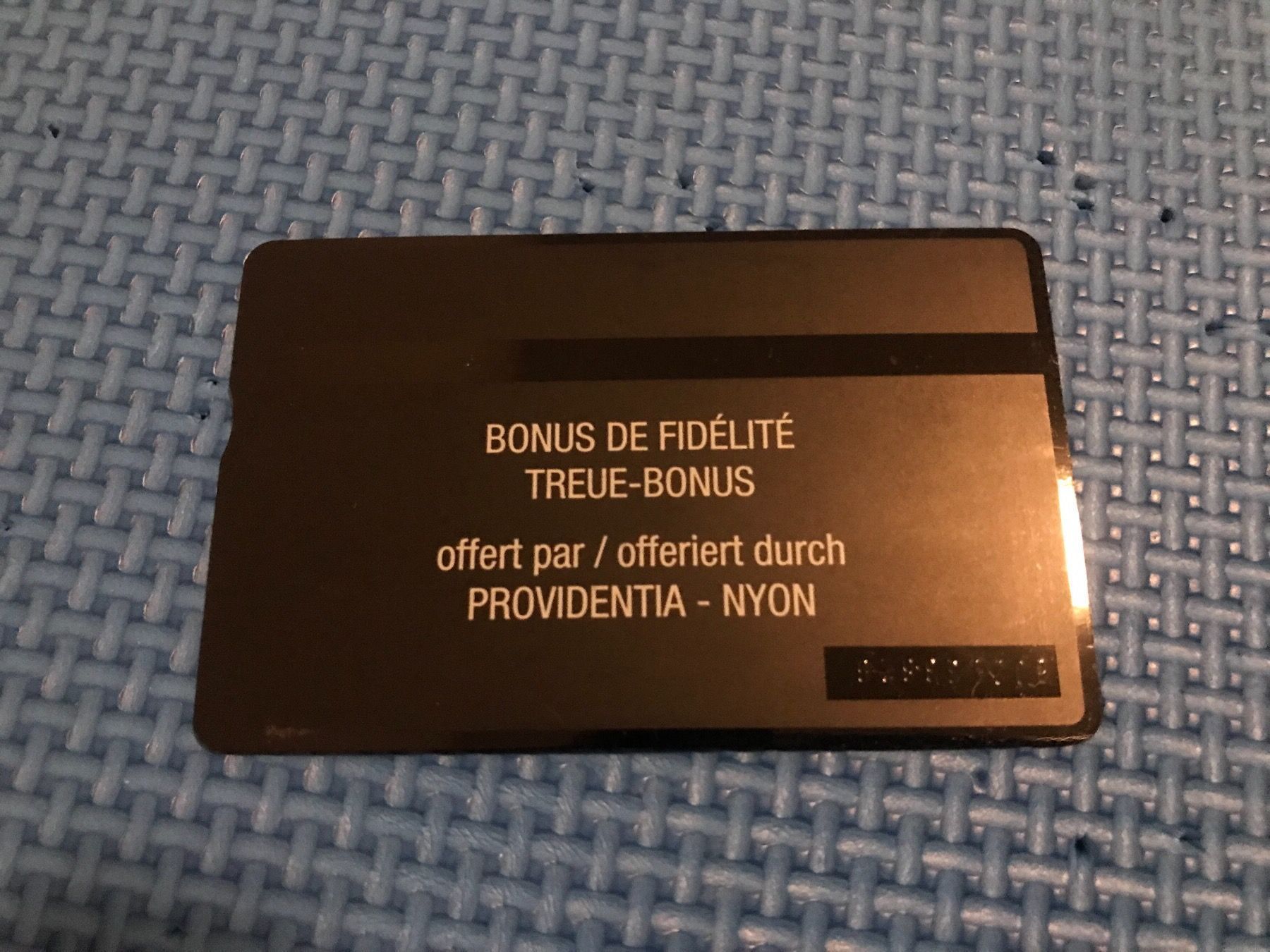 Telefon- & Taxkarten: Taxcard 10.- Providentia – Gebraucht aus Gossau SG von schlitzerdemon 3