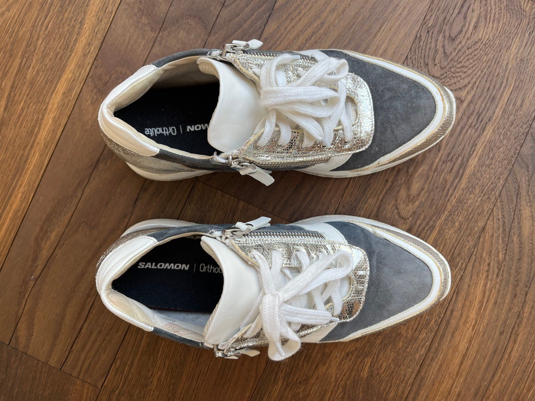 Scarpe da donna: Sneaker Leder Gr. 40 Schuhe Turnschuhe – Usato da Affoltern am Albis venduto da Blackrhythm 2