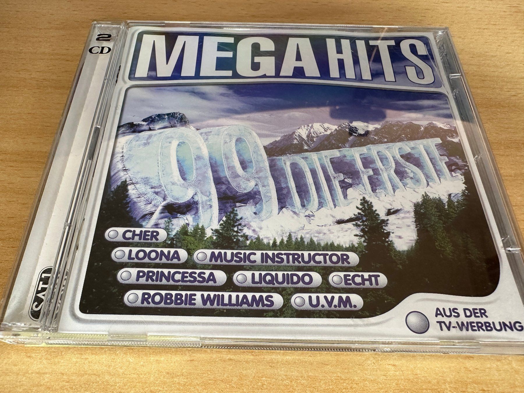 CDs: Various – Megahits 99 Die Erste - 2 CD – Gebraucht aus Rikon im Tösstal von Alpenmutz