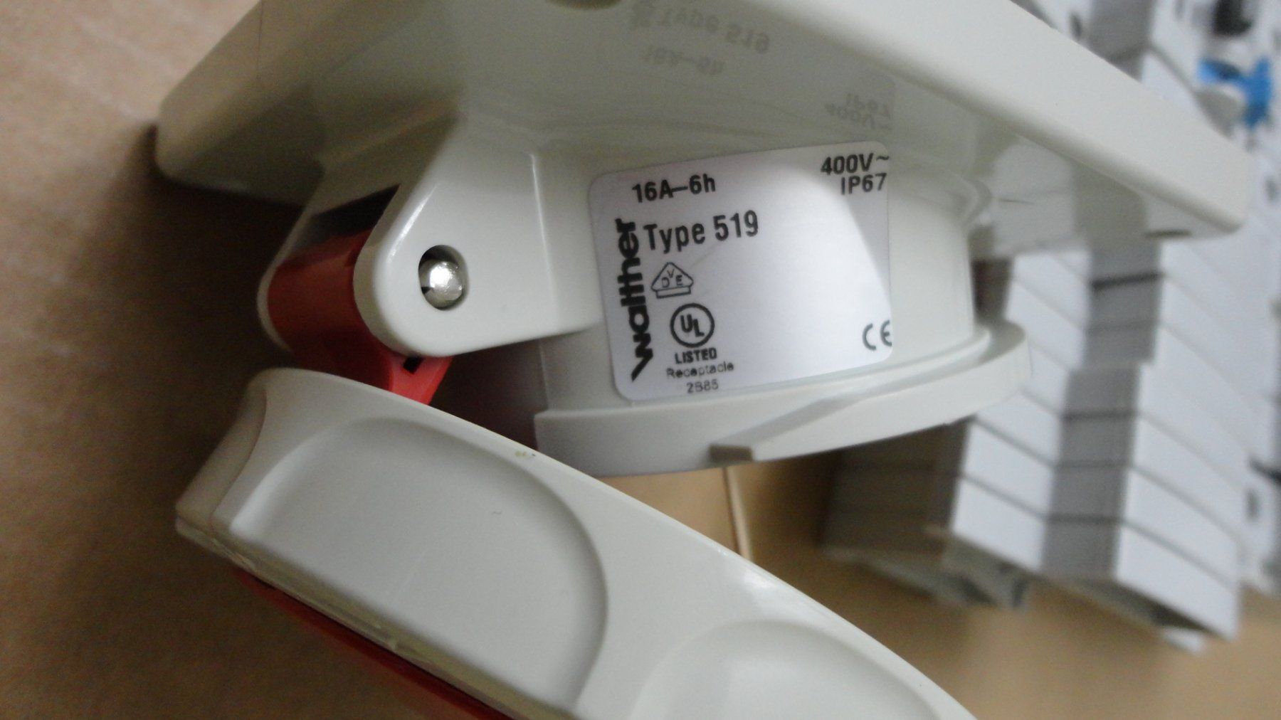 Alimentazione elettrica: FI/LS WEBER UNILINE Leitungsschutzschalter – Usato da Emmen venduto da Dora024 8