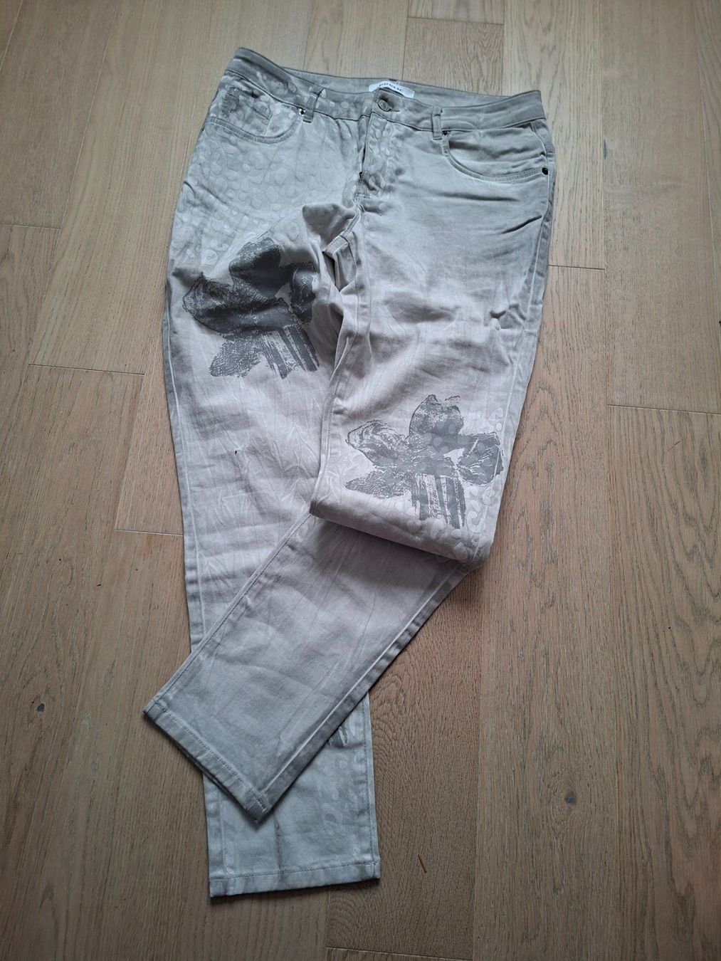 Pantaloni: Sommerhose mit Blumenmuster – Nuovo (secondo la descrizione) da Winterthur venduto da Psidler8