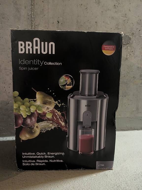 Elettrodomestici da cucina: Entsafter - BRAUN Iidentity collection J700 – Usato da Zürich venduto da DNK7