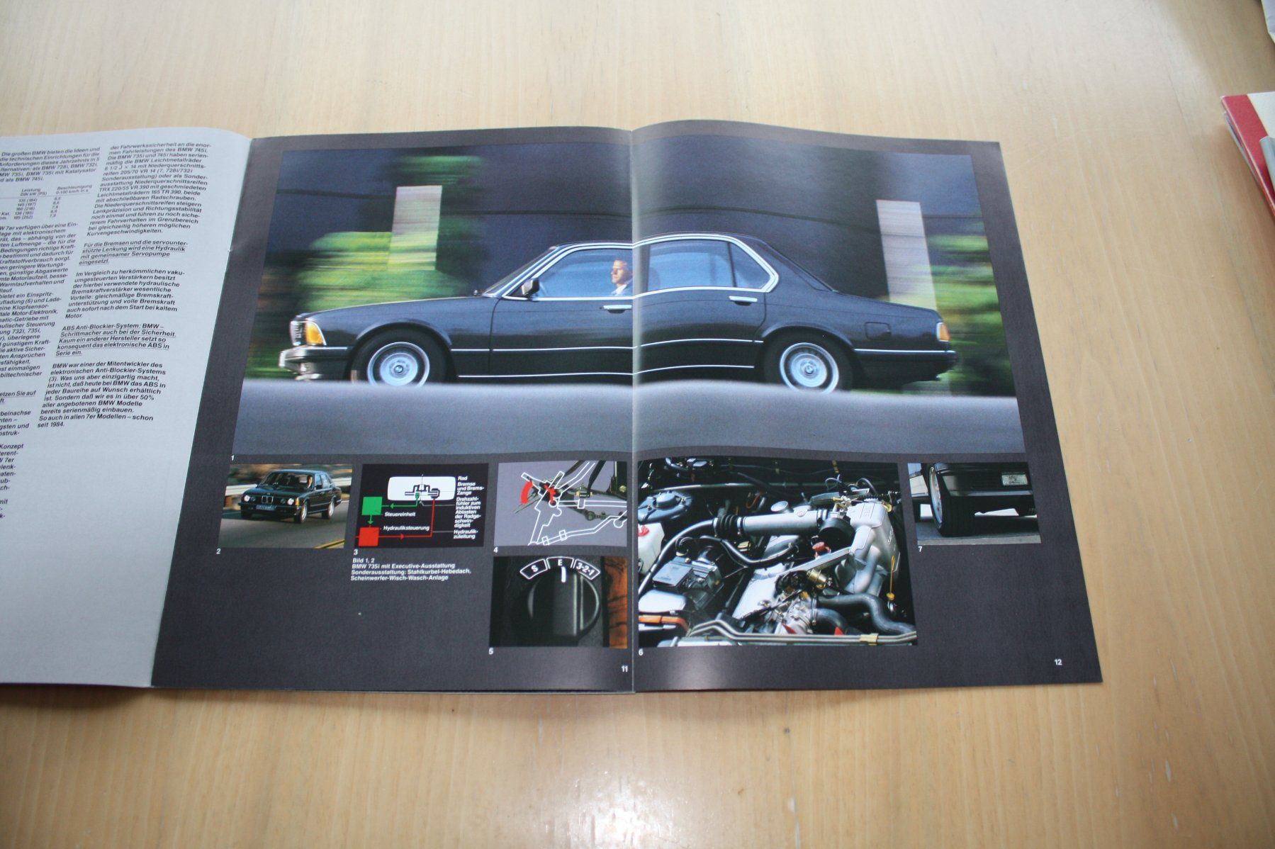 BMW Documenti: BMW 7er Prospekt E23 1986 – Usato da Wikon venduto da erwin400 4