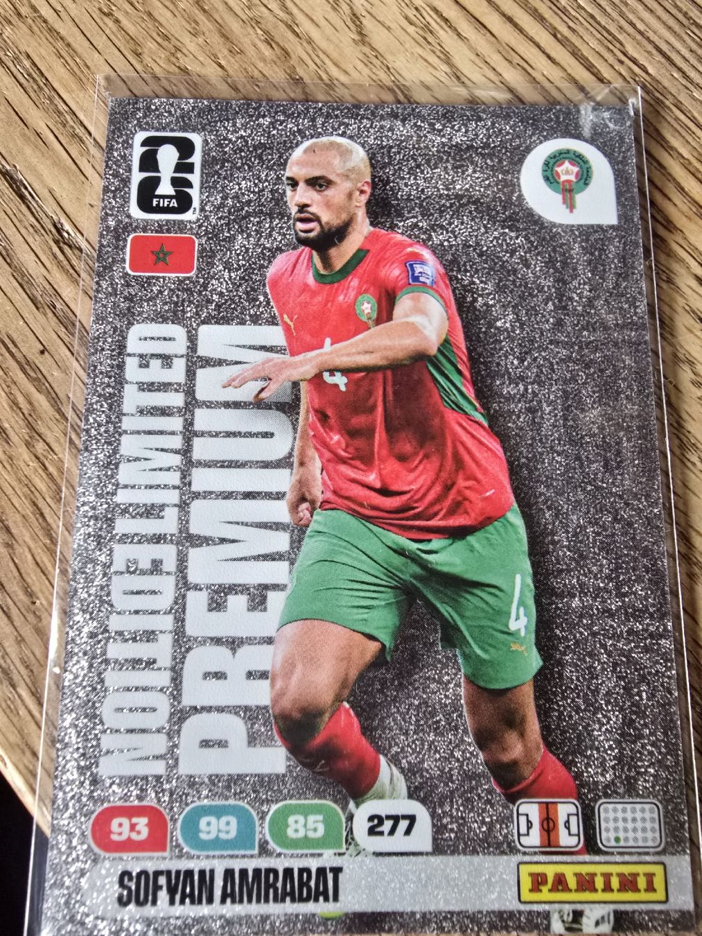 Panini Sammelbilder & Trading cards: limidet edition silber amrabat – Neu (gemäss Beschreibung) aus Ellikon a d Thur von Einhorn14