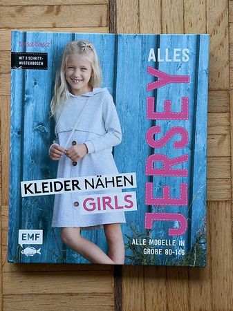 Alles Jersey  Kleider nähen Girls (Grösse 80146)