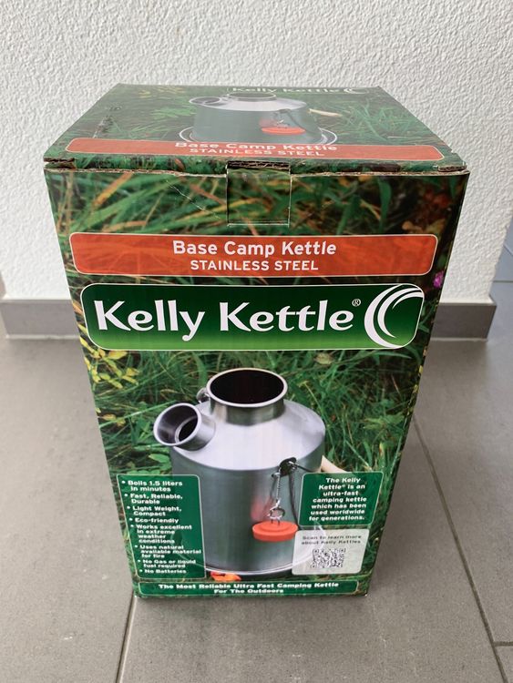 Kelly Kettle Base Camp Stainless Steel original (Neu und ...