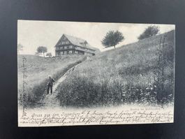 AK SG Gruss aus dem Toggenburg, Gruben bei Lichtensteig