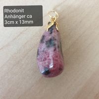 Diverse Halbedelstein Ketten Anhänger