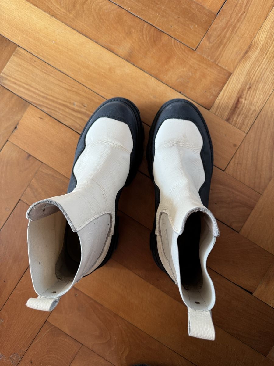 Steve Madden Scarpe da donna: Steve Madden Chunky Chelsea Boots – Usato da Biel/Bienne venduto da catduc 2