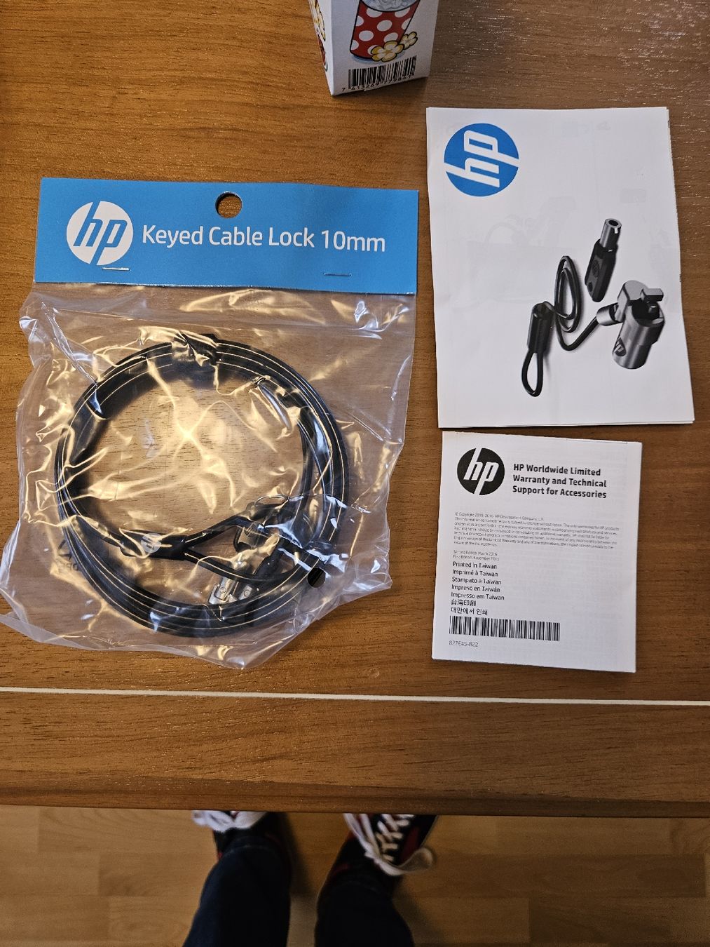Schlösser: HP Keyed Cable Lock 10mm – Neu und originalverpackt aus Niederbipp von gui_lx9g
