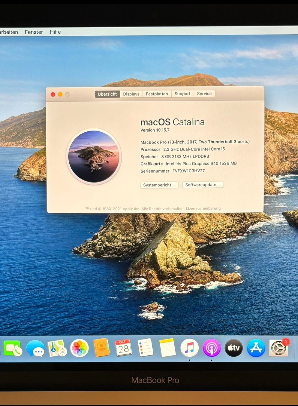 Apple Notebook: MacBook Pro 13 (2017, Zwei Thunderbolt) – Nuovo (secondo la descrizione) da Suhr venduto da Mira-21 3