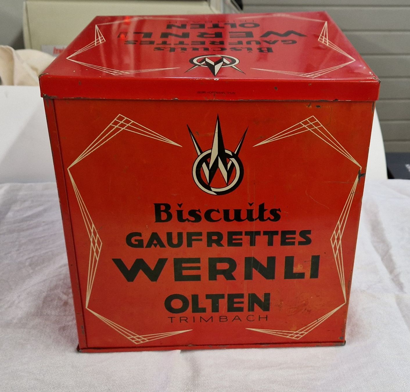 Barattoli: WERNLI OLTEN BLECH DOSE – Usato da Bilten venduto da Mic2022