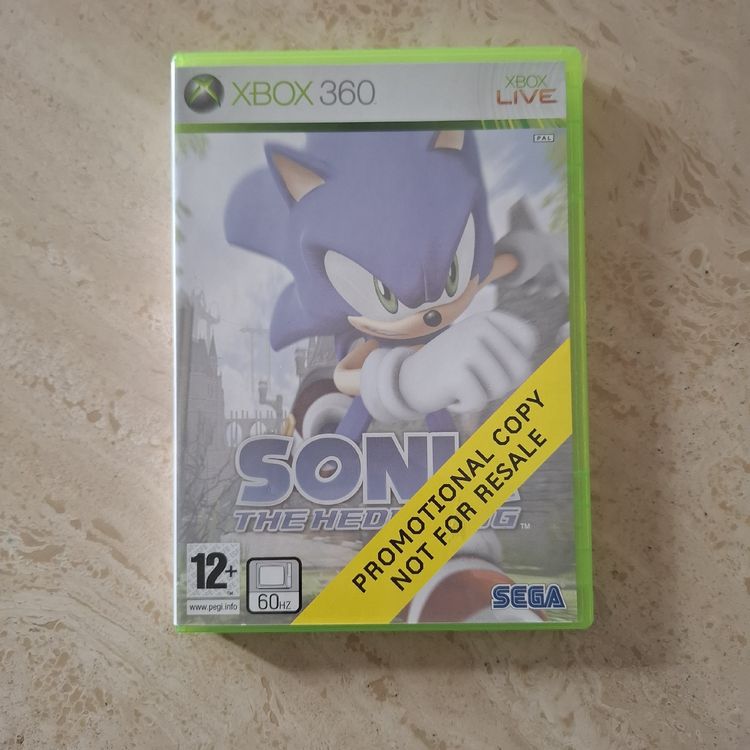 Sonic Hedgehog Xbox 360 RARE COLLECTION PROMO ONLY PROMOTION (Gebraucht ...