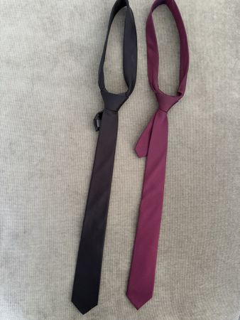 Seide Herrenkrawatten Set, 100% Seide, HENNES - Top Zustand!