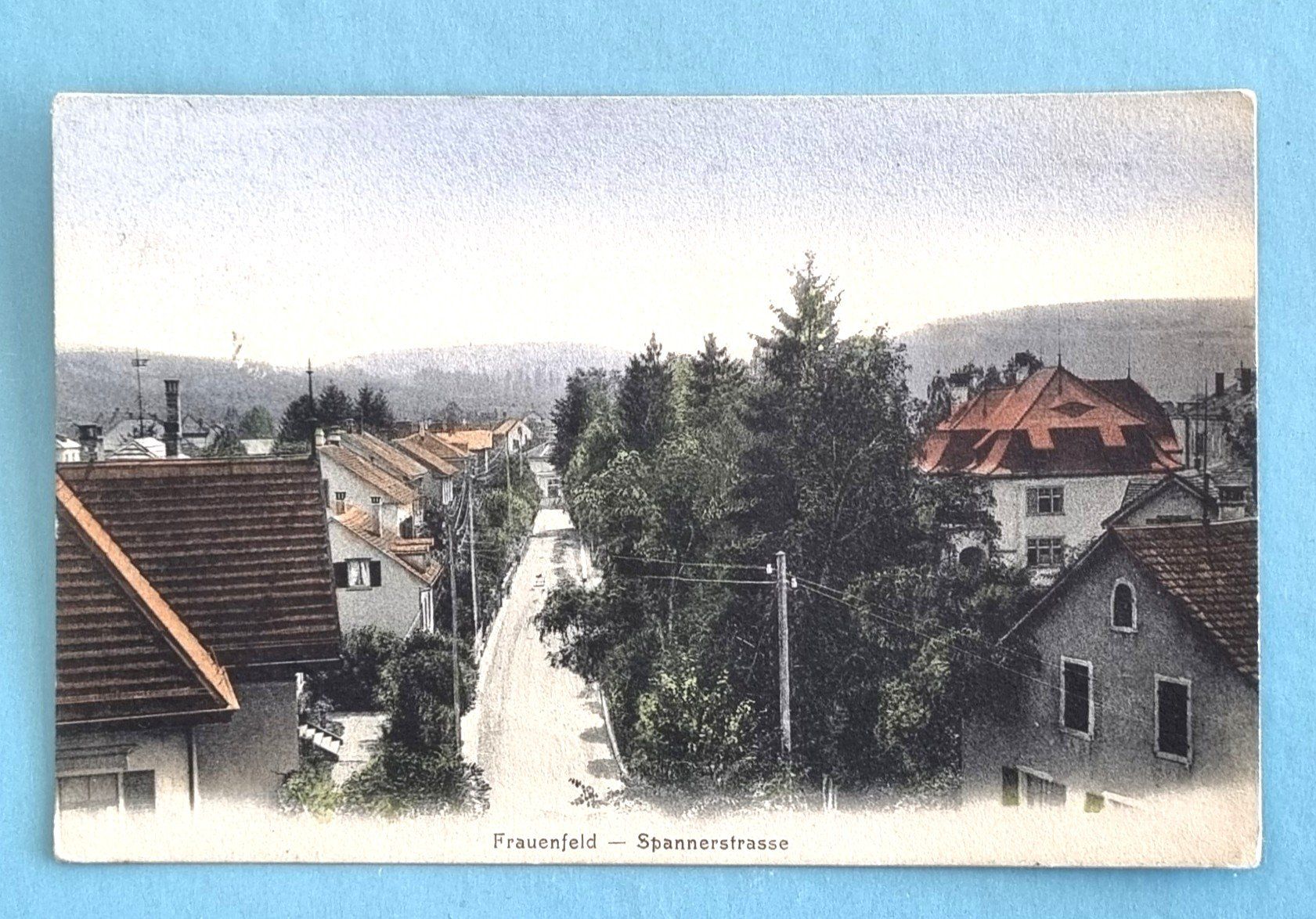 Cartoline postali: Frauenfeld - Spannerstrasse - 1910 – Usato da Rothrist venduto da RROENK