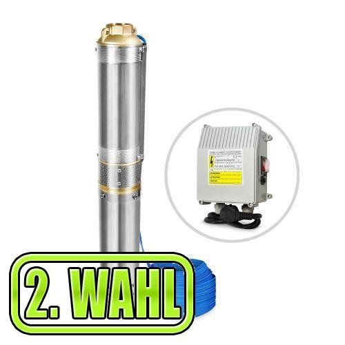 370W Tiefbrunnenpumpe 4000 l/h 34 m Rohrpumpe Brunnenpumpe Kaufen