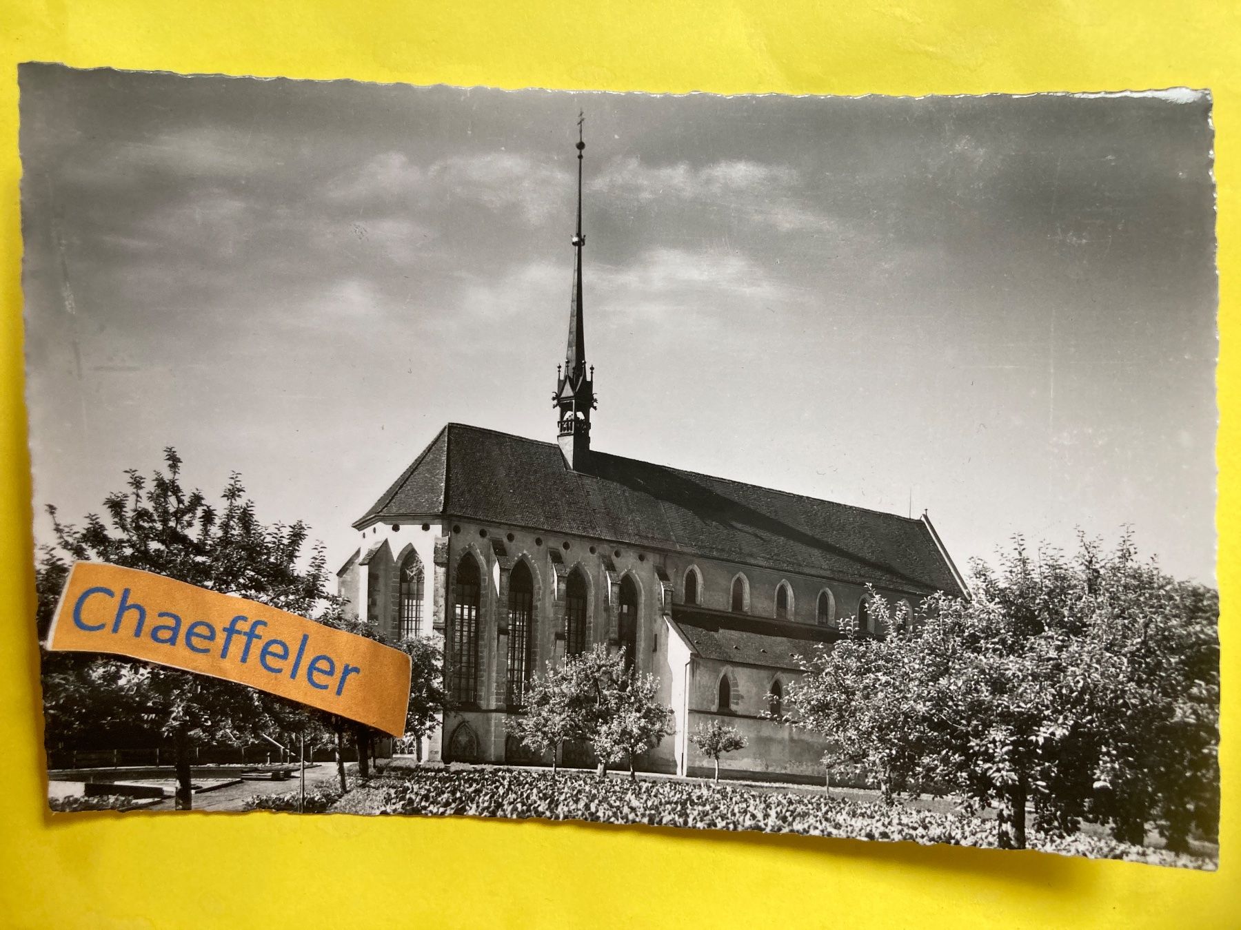 Cartoline postali: Klosterkirche Königsfelden – Usato da Zürich venduto da Chaeffeler