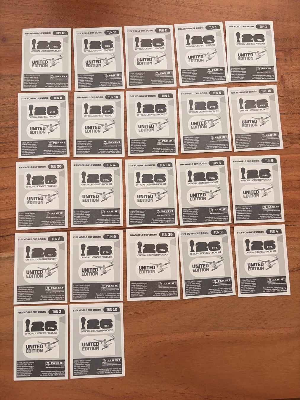 Panini Carte collezionabili: Panini Tunesien TUN 2026 – Usato da Solothurn venduto da rah_g92d 1