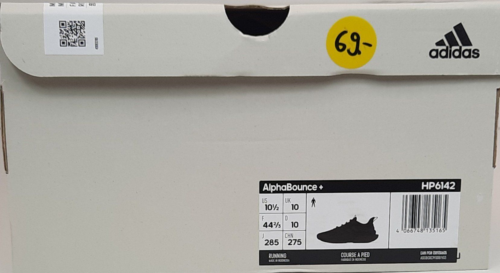 Adidas Chaussures hommes: ADIDAS ALPHABOUNCE+ Cloudfoam HP 6142 Running Gr. 44 2/3 – Neuf avec emballage d'origine à Seuzach par VT-Collections1 9