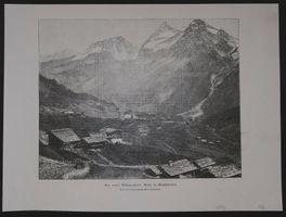 Arosa  Holzstich 1893