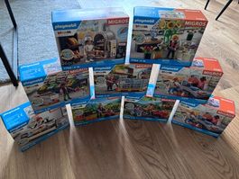 Playmobil Migros Mania Set 9 Teile neu ungeöffnet