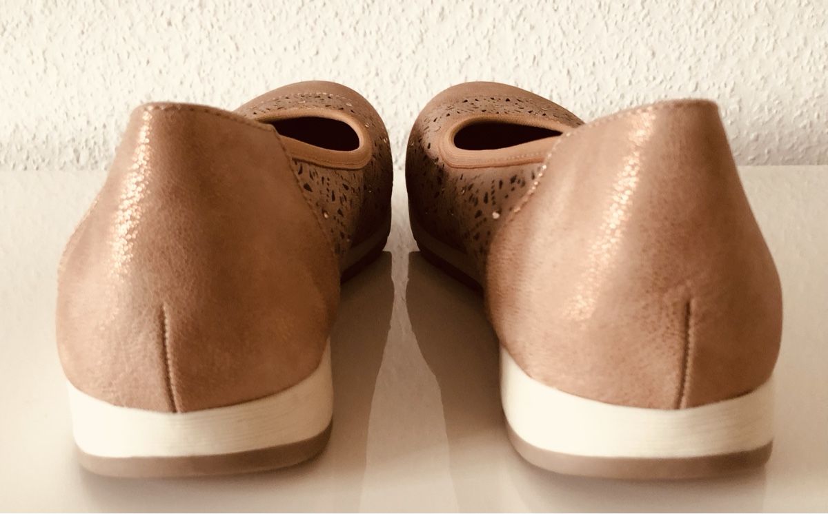 Damenschuhe: Ballerina, hellrosa/lachs, Gr. 39, Go soft – Neu (gemäss Beschreibung) aus St. Gallen von Allegra_blue 3