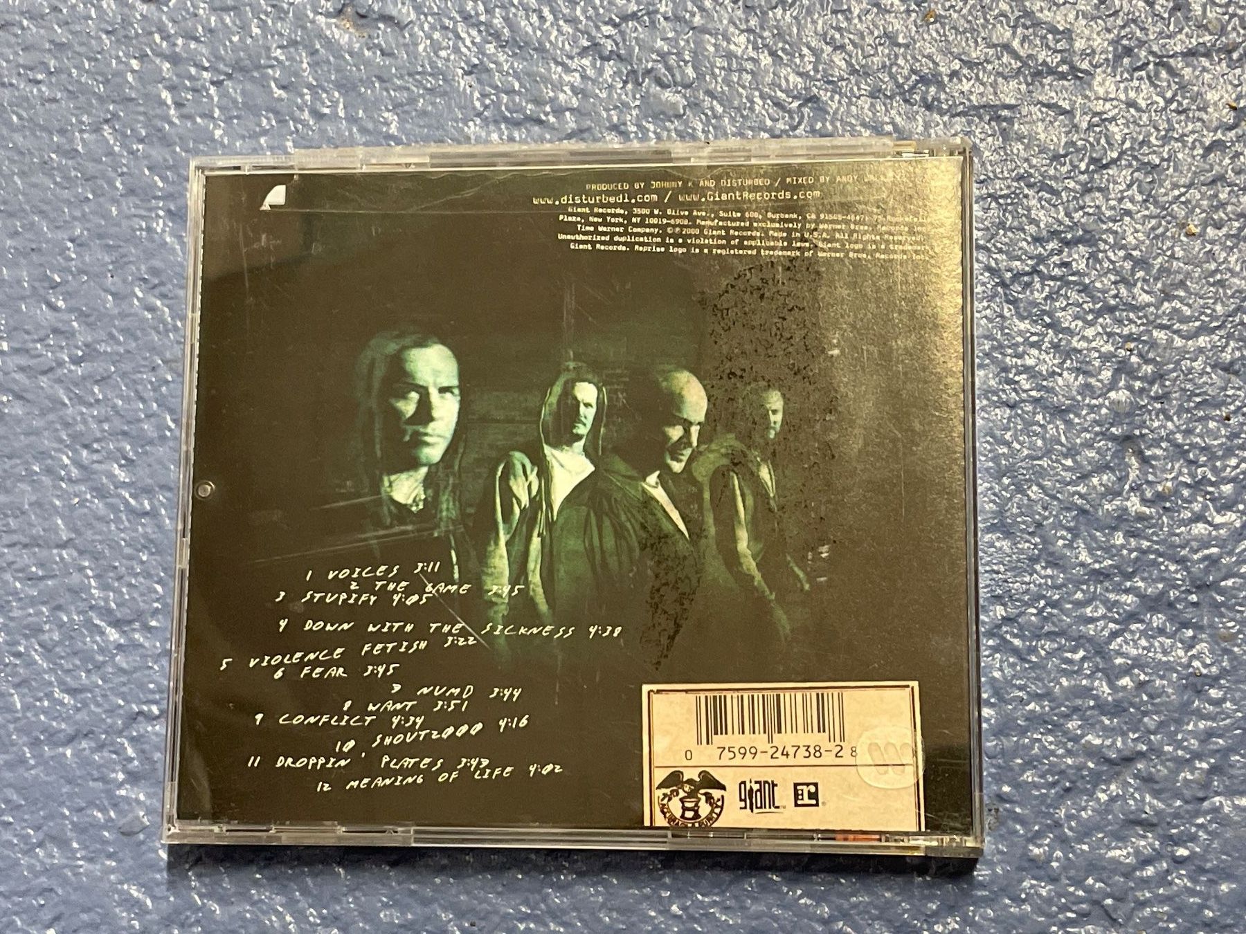 CDs: [CD] DISTURBED - The Sickness (2000) – D'occasion à Frasnacht par DiskSelection 1