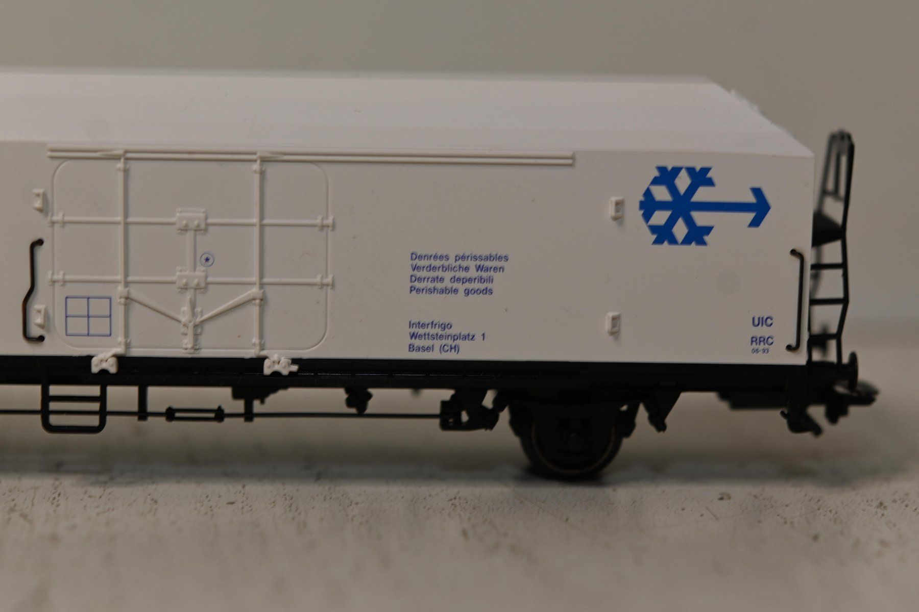 Märklin Modellini di ferrovie: Interfrigo Märklin 4733 HO/AC mit OVP – Usato da Laupen ZH venduto da Zmoewe 2