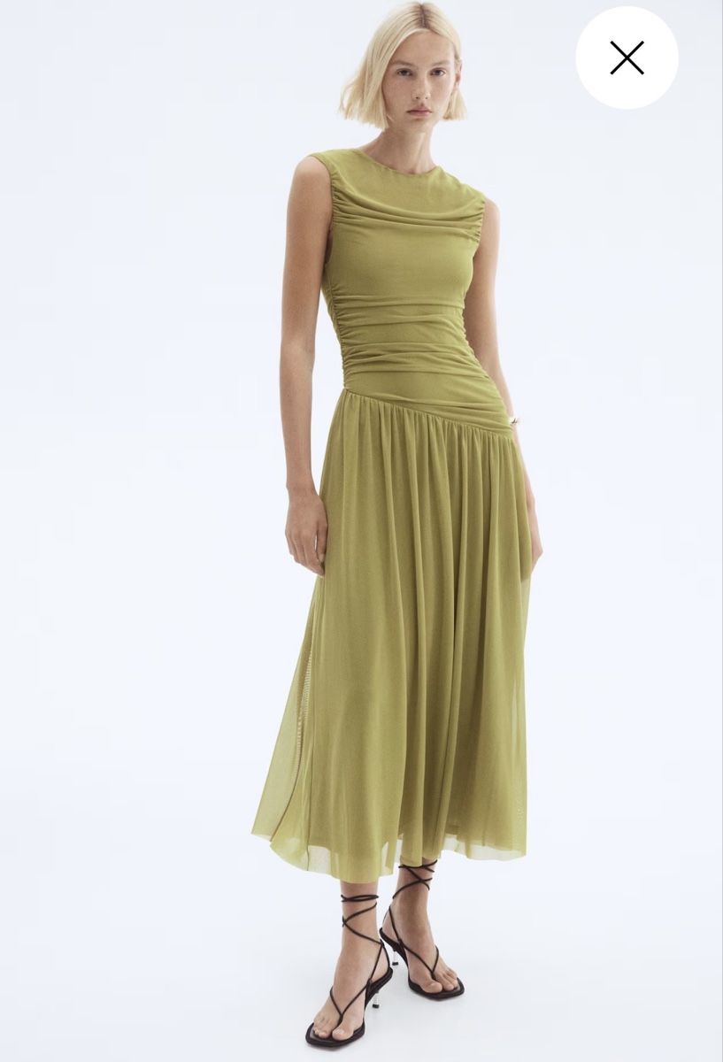 H&M Vestiti: Draped dress size M  – Nuovo e nell'imballaggio originale da Zürich venduto da Linen218 4