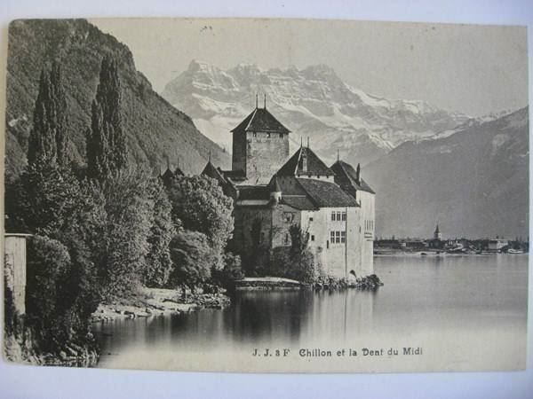 Cartoline postali: AK  Chillon et les Dents du Midi – Usato da Gundetswil venduto da Egro01