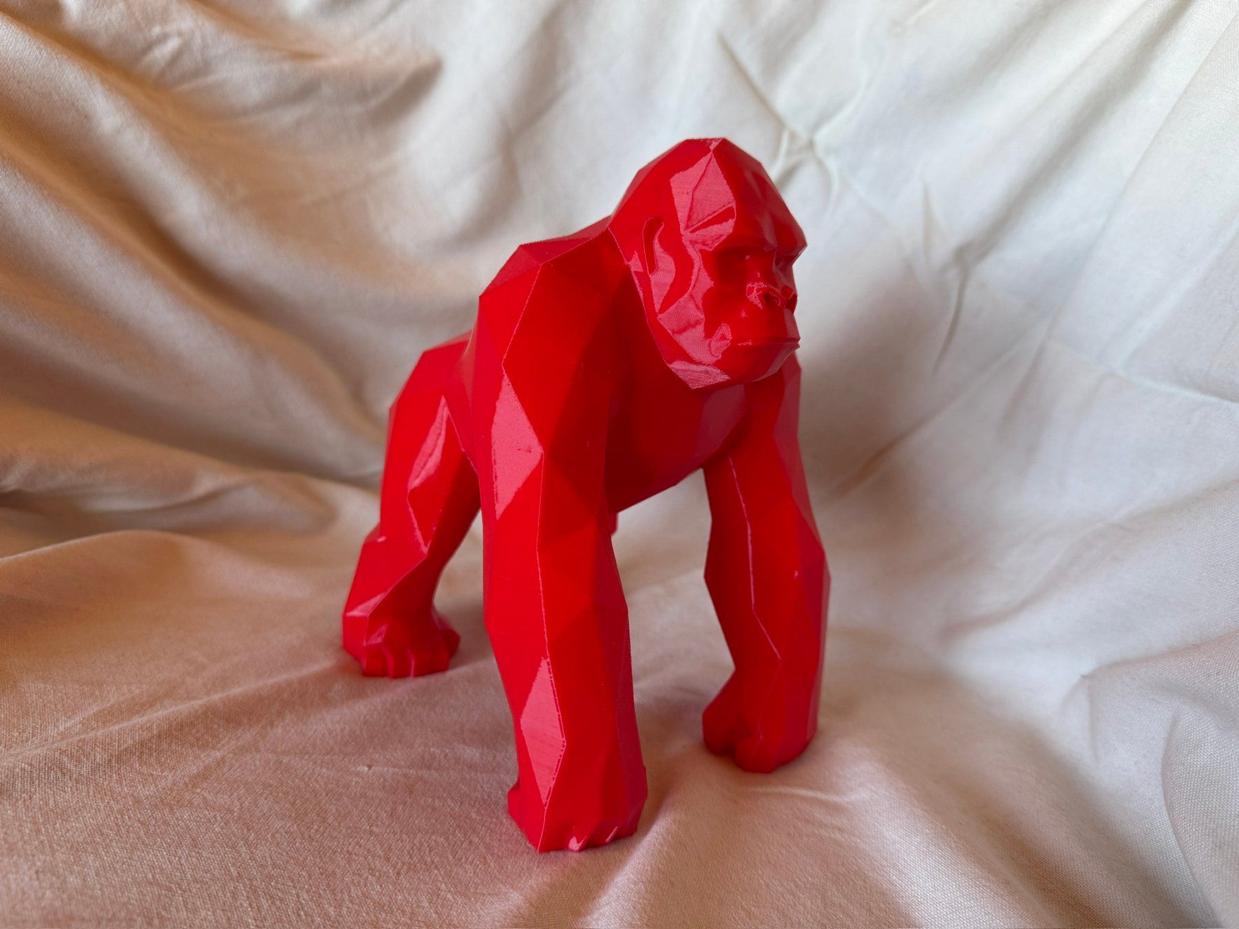 Toutes les décorations: Low poly gorilla 20 cm – Neuf (Voir description) à Aven par WePrint3dStuff