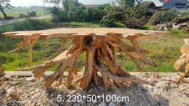 Bartisch Theke Bar Tisch Gartentisch Teak Holztisch Anrichte