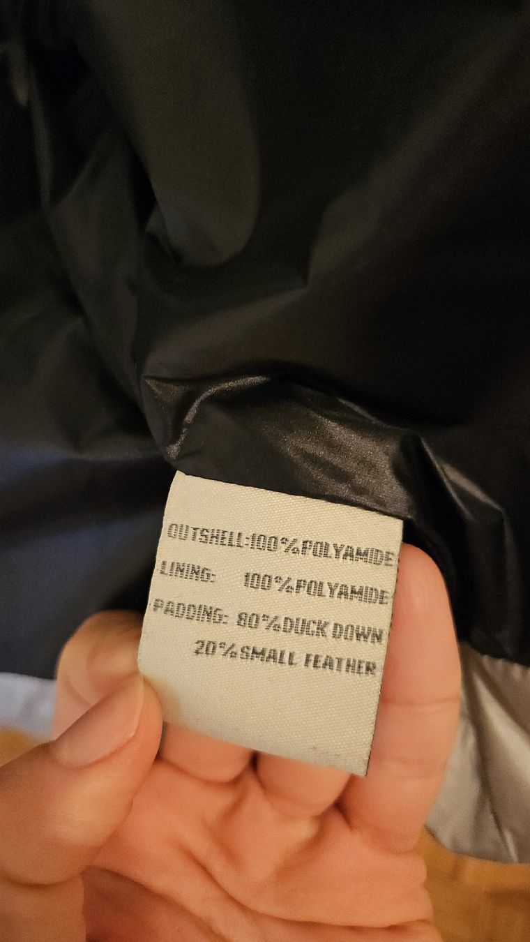 Giacche: Warme Blaumax Daunenjacke Oversize silber – Usato da Zürich venduto da LK0138 3