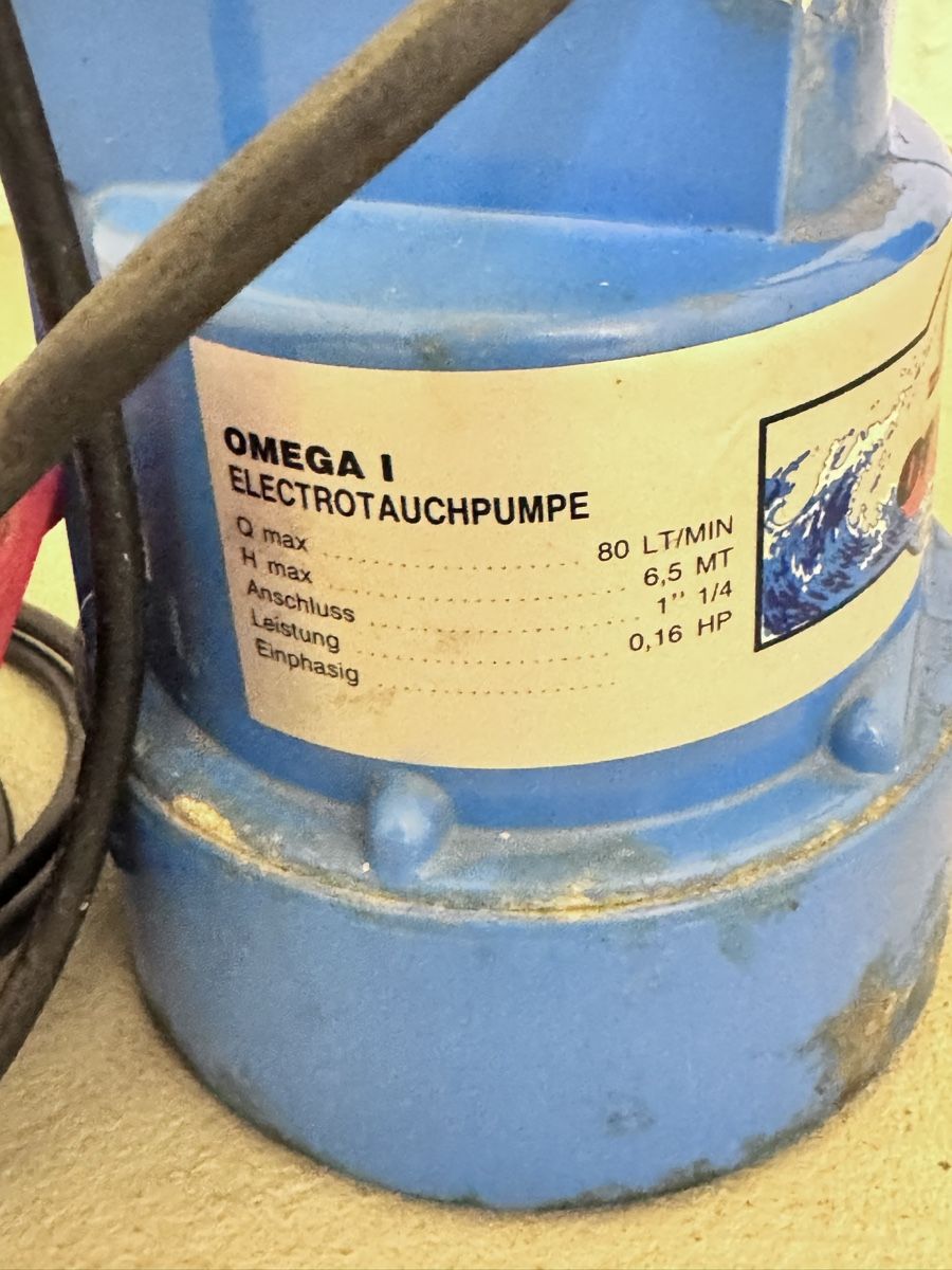 Pompe & Parti di ricambio: Electrotauchpumpe OMEGA I – Usato da Sissach venduto da Da.Do.ch 2