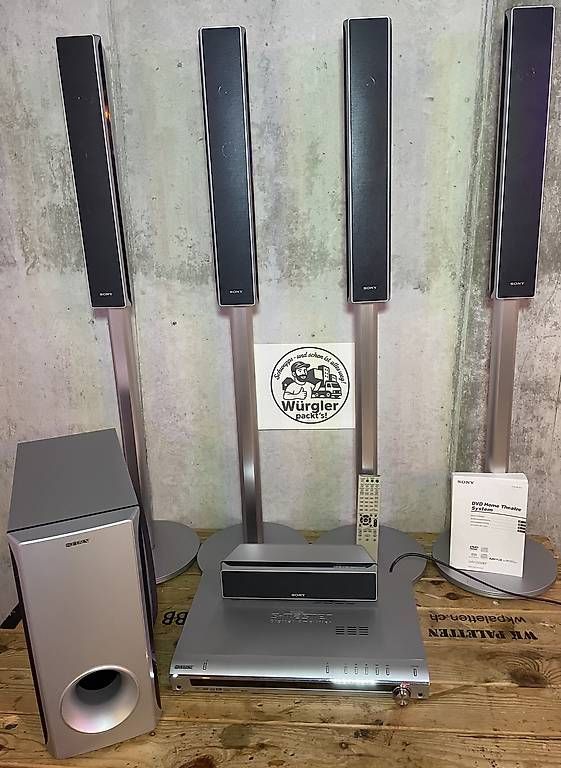 Sony Home Cinema: Sony DAV-DZ500F 5.1 DVD Heimkinosystem – Usato da Biberstein venduto da rwu_nw9r