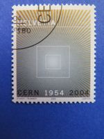 Sondermarke '50 Jahre CERN' 2004 - off.ET-Stempel GENÈVE