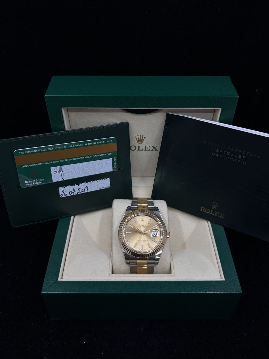 Rolex Orologi: Rolex Datejust 41mm Bicolor 2014 – Usato da Zürich venduto da Centralwatches 4