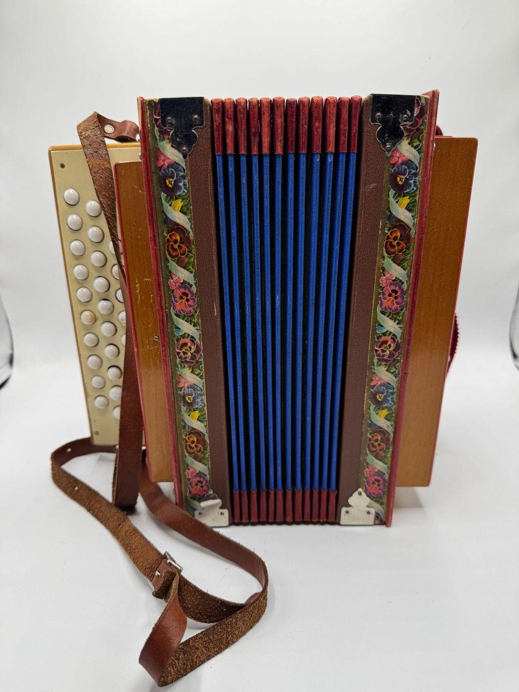 Strumenti musicali: Handörgeli Adolf Bühler Willisau, Handharmonika antik – Usato da Sachseln venduto da BONATI01 3