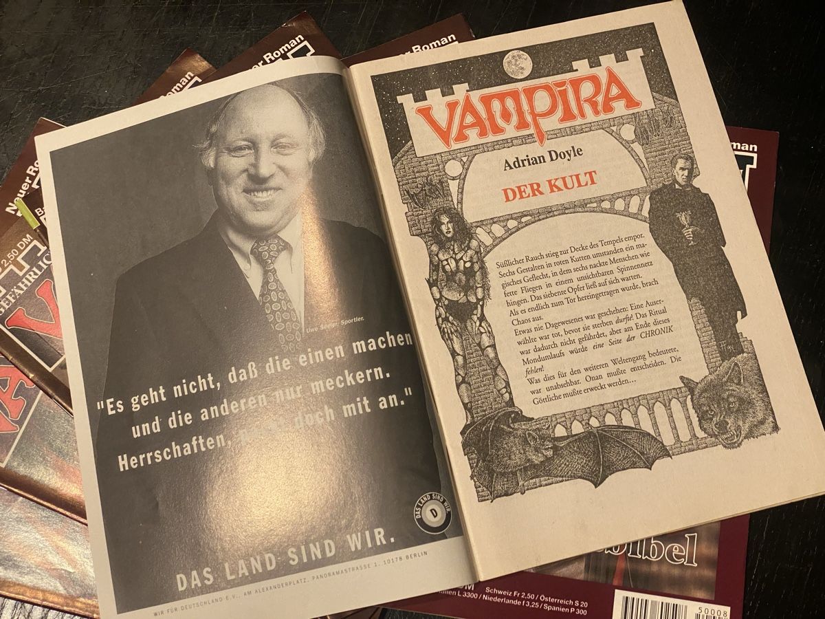Libri: Vampira Gruselroman - 7 Bände – Nuovo (secondo la descrizione) da Zuerich venduto da SonderArt-Wertgut 1