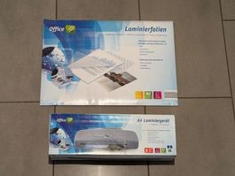 Plastifieuse A4 Office et films de plastification