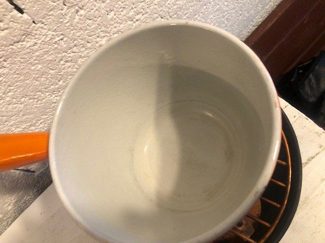 Le Creuset Töpfe: Caquelon et réchaud Le Creuset – Gebraucht aus Chézard St Martin von schmitt 1