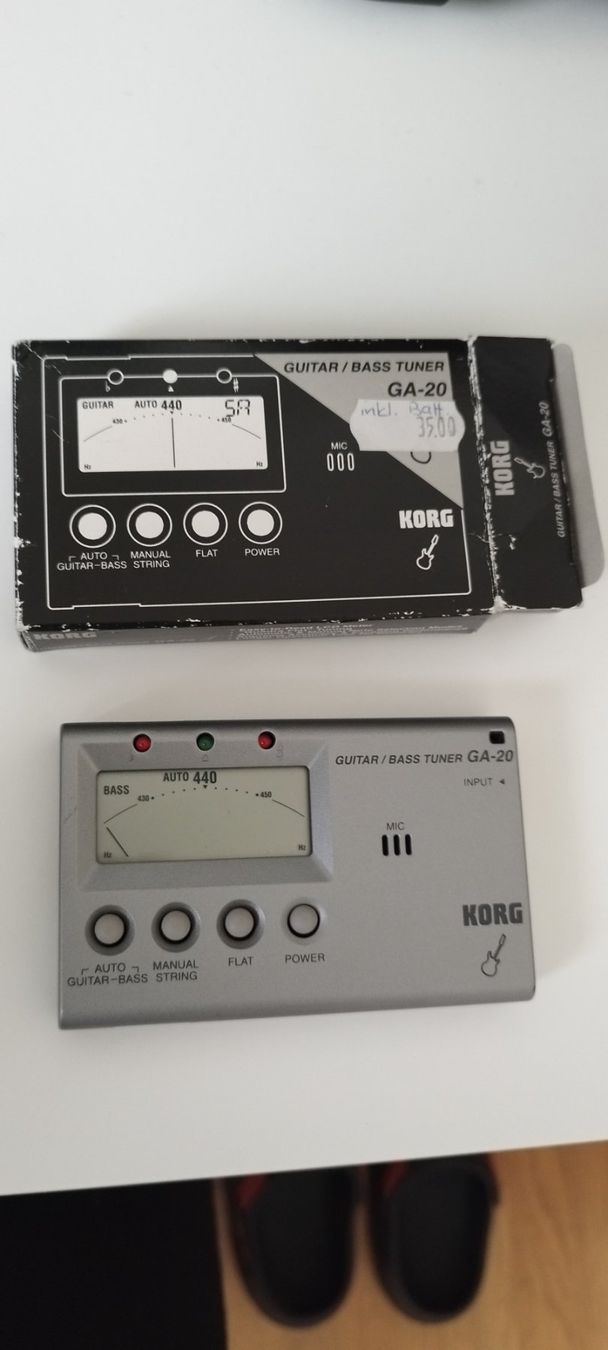Korg Messen: Korg Bass Guitar Tuner GA20 – Neu (gemäss Beschreibung) aus Rickenbach LU von Florledoh 1
