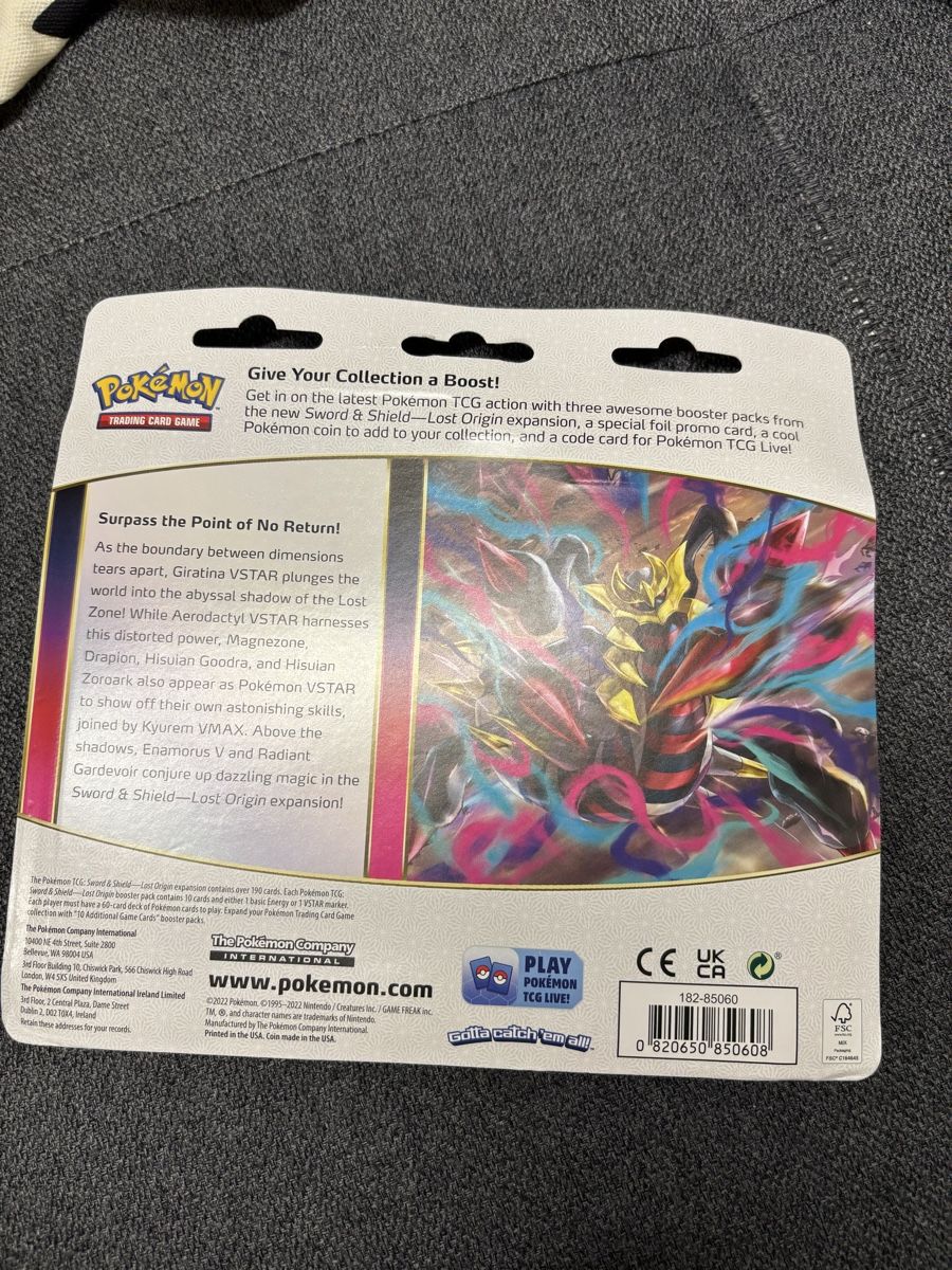 Pokémon Sammelbilder & Trading cards: Pokémon TCG Sword & Shield Lost Origin Booster Pack – Neu und originalverpackt aus Inwil von ste_roma 1