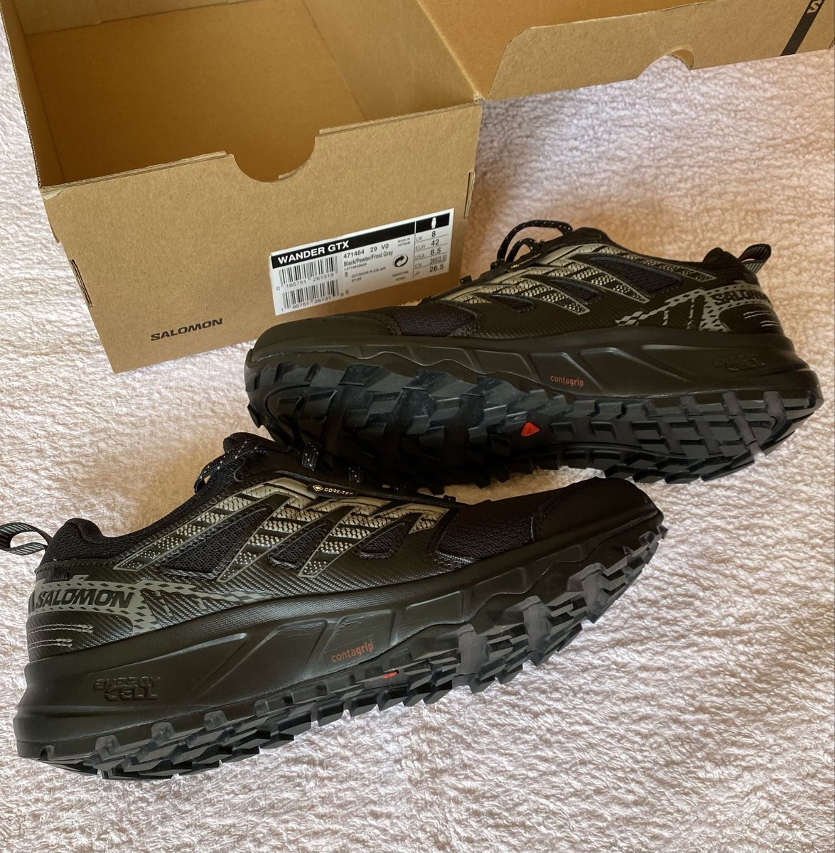 Salomon Scarpe da uomo: SALOMON Wander GTX – Usato da Trübbach venduto da milaverano22 5