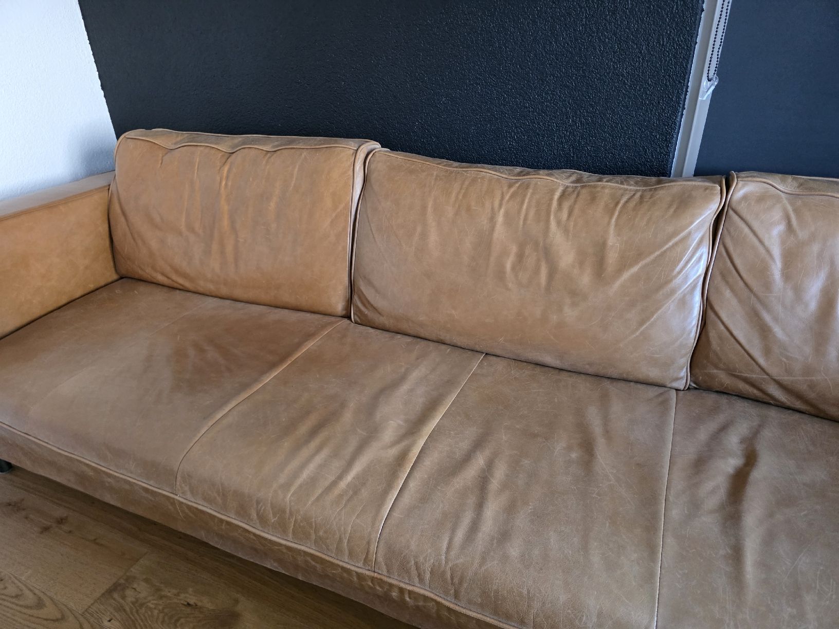 Divani: Cooles - stylisches EchtlederSofa – Usato da Neuhaus SG venduto da LENZ30 5