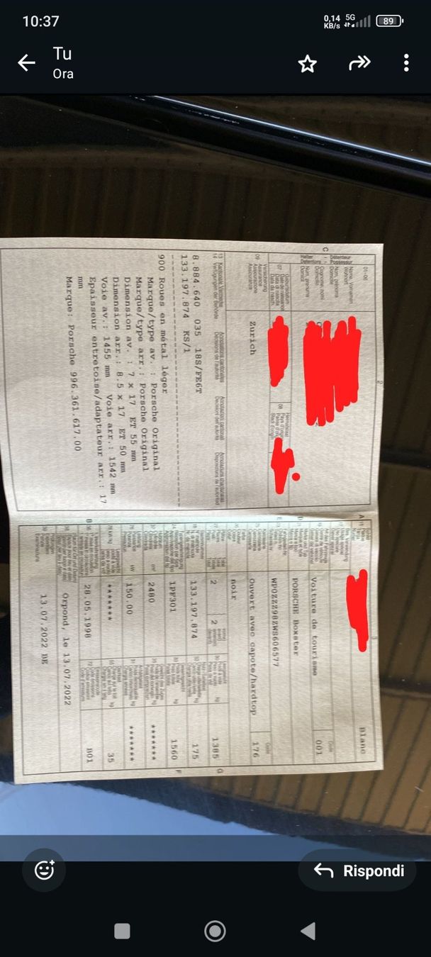 Porsche Automobili: Porsche Boxster – Usato da Biel/Bienne venduto da varon10 7