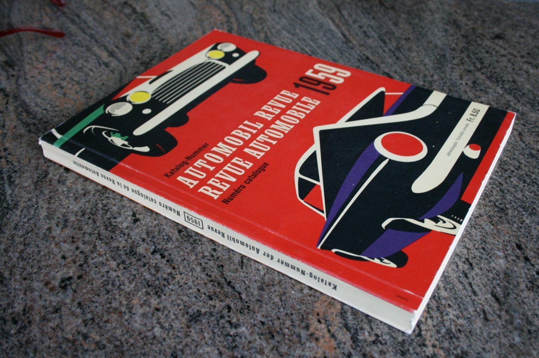 Riviste & Magazine: AUTOMOBIL REVUE 1959 – Usato da Wilen b. Wil venduto da Rasti2 3