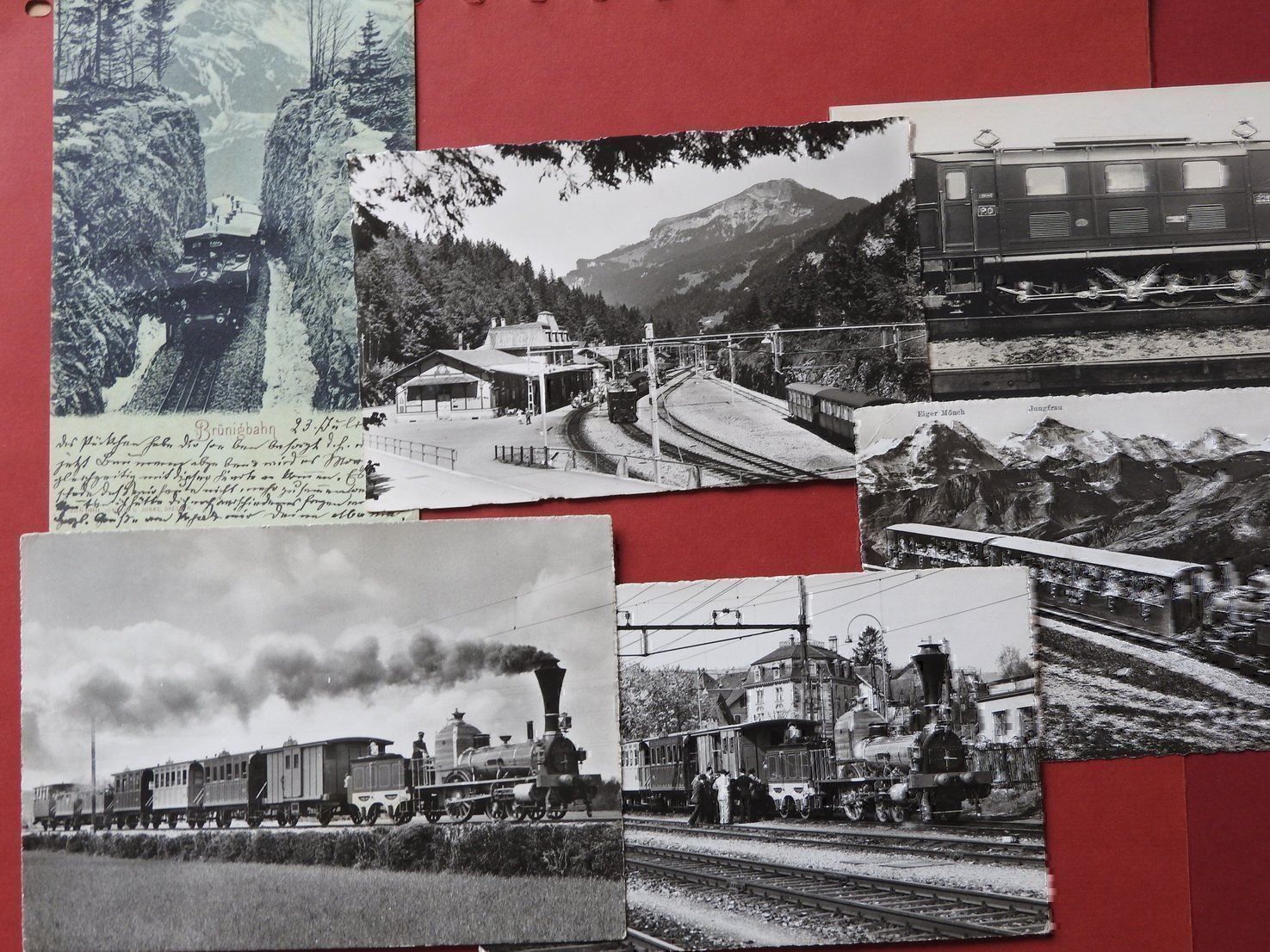 Cartoline postali: 6 AK Motiv Eisenbahn !!!! – Usato da Rain venduto da 999-800-K